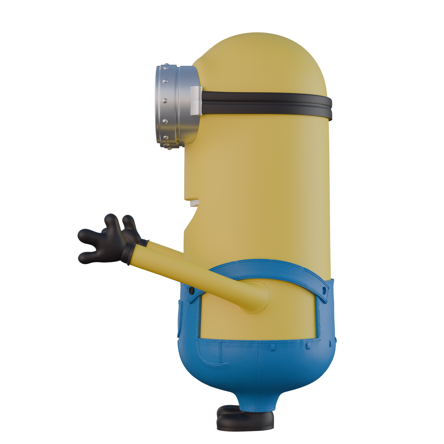 Minion Kenny 3D Printed Statue