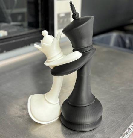 Jumbo Chess King and Queen