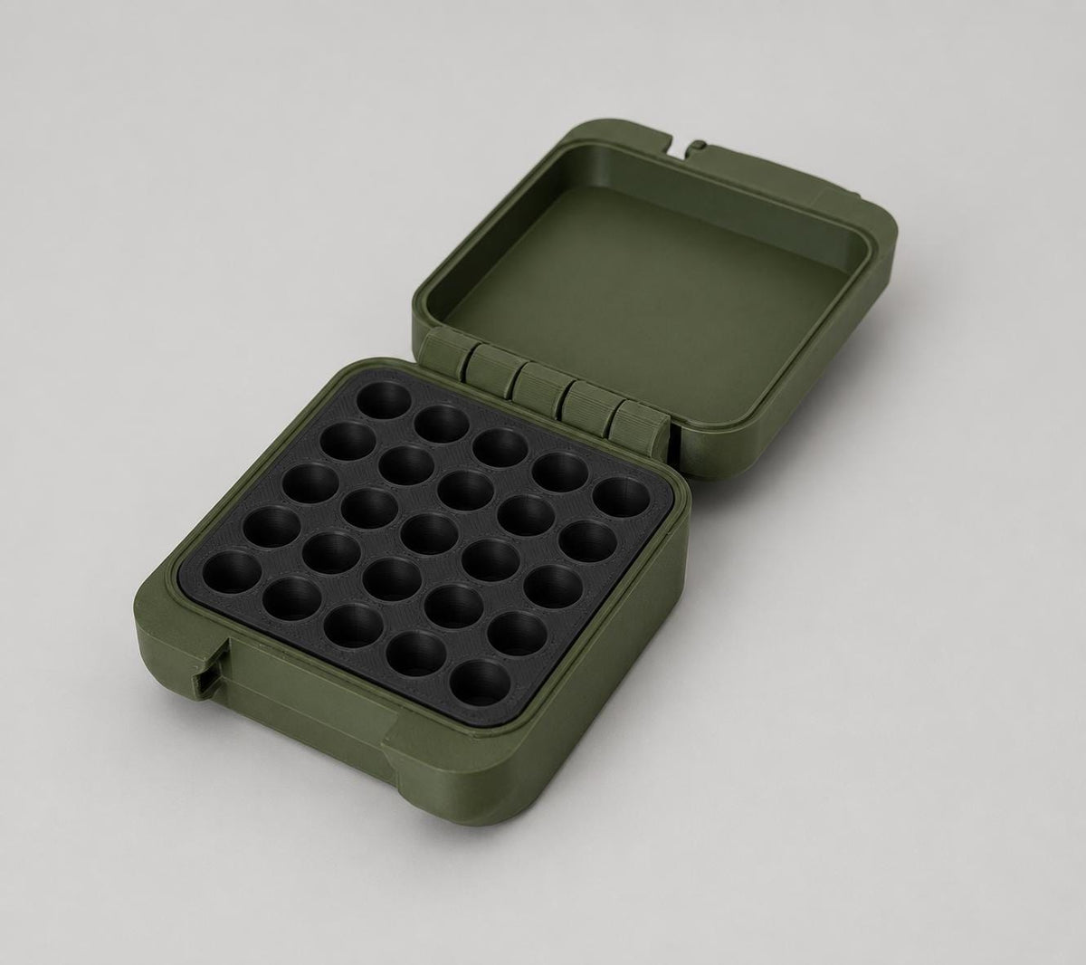 9mm Mini Ammo Storage Box | 25 Round Organizer