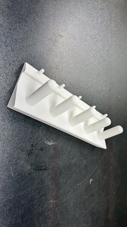 Wall Mounted Thread Spool Organizer with Bobbin Holder