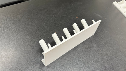 Wall Mounted Thread Spool Organizer with Bobbin Holder