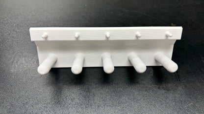Wall Mounted Thread Spool Organizer with Bobbin Holder