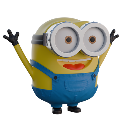 Minion Bill 3D Printed Statue