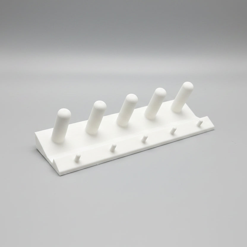 Wall Mounted Thread Spool Organizer with Bobbin Holder