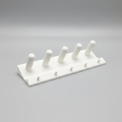Wall Mounted Thread Spool Organizer with Bobbin Holder