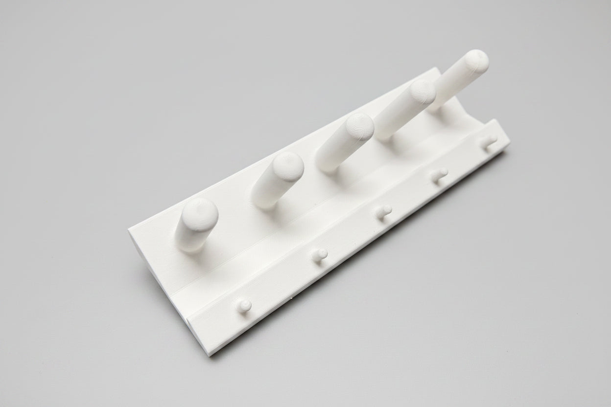 Wall Mounted Thread Spool Organizer with Bobbin Holder
