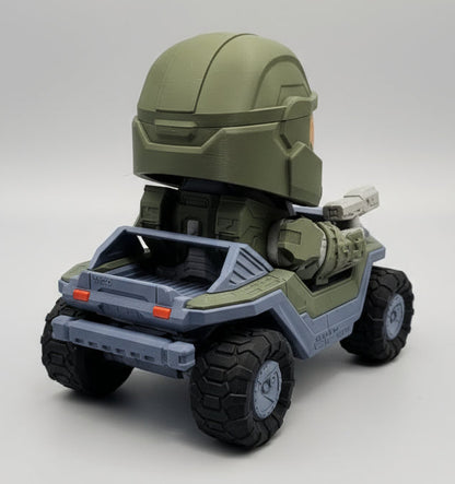 Master Chief and Warthog Set