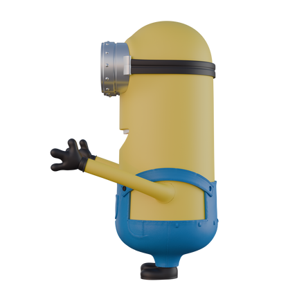 Minion Kenny 3D Printed Statue