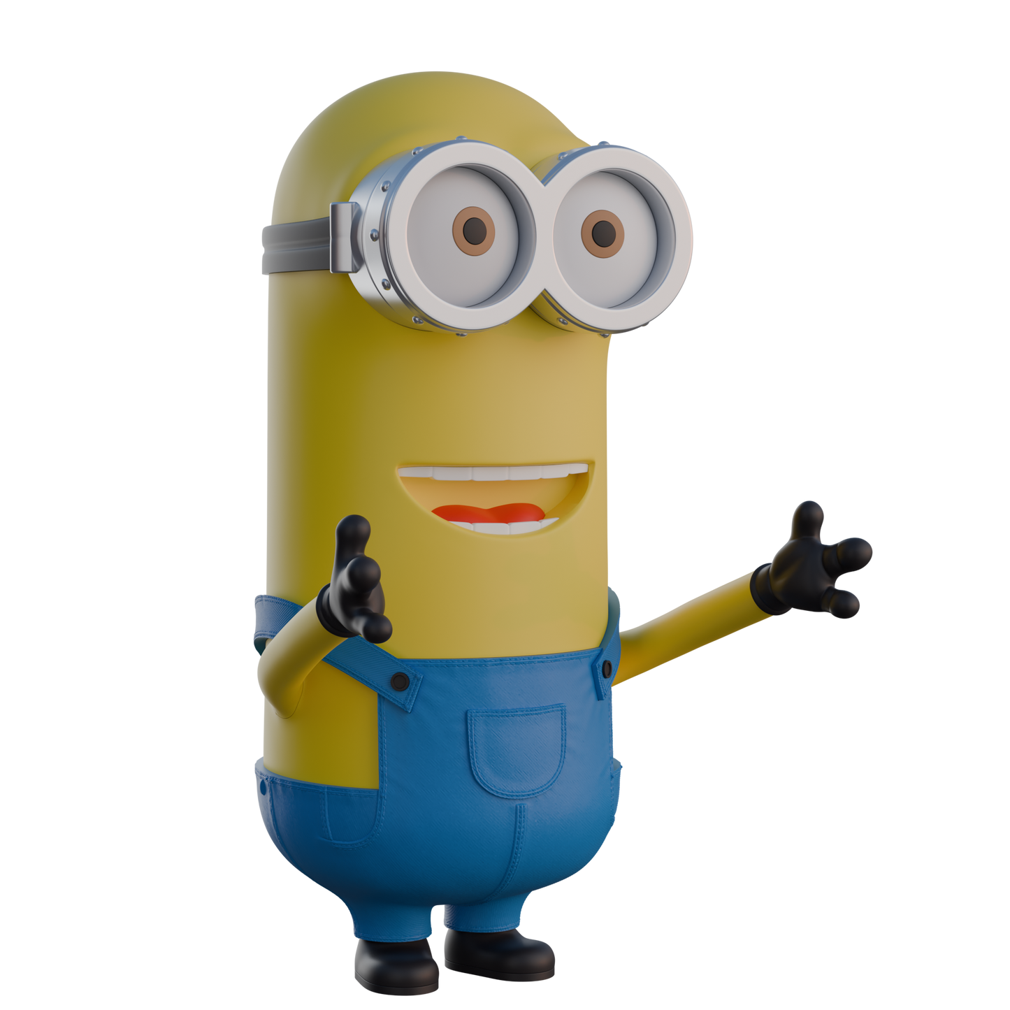Minion Kenny 3D Printed Statue
