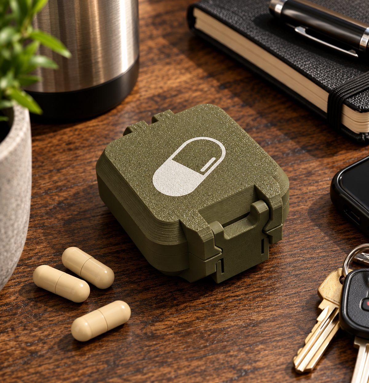 Travel Pill Box