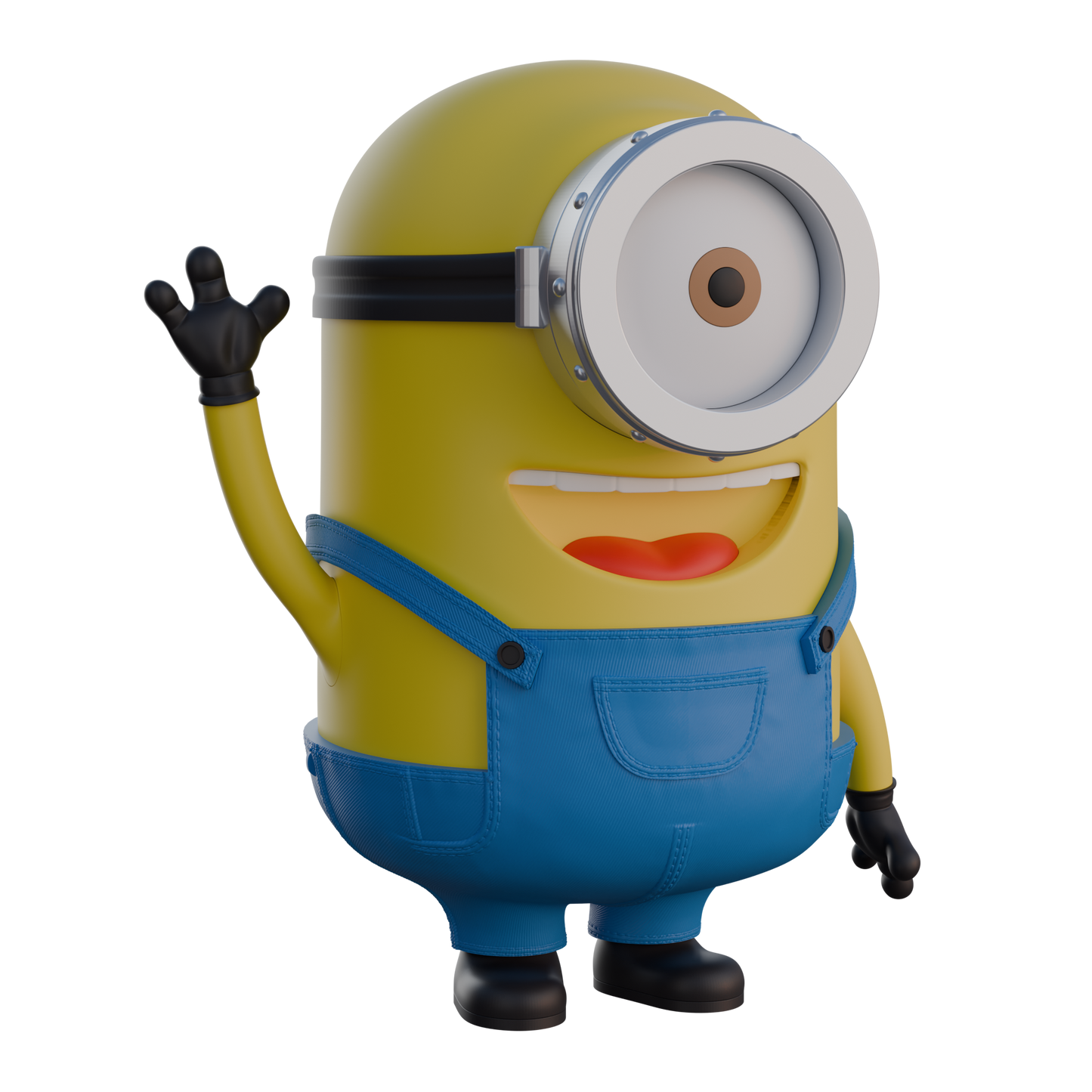 Minion Steve 3D Printed Statue