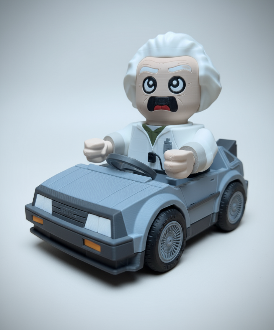 Doc Brown & DeLorean