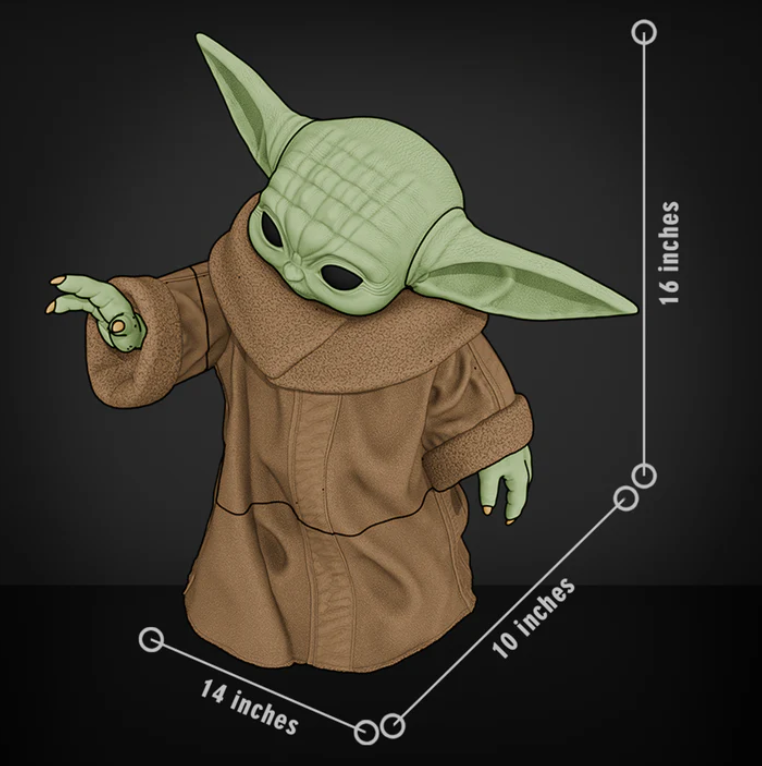 Grogu Inspired Collector Figure – Large Display Statue