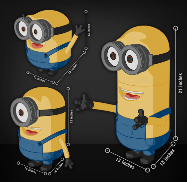 Minion Collection Bundle – Bill, Steve & Kenny