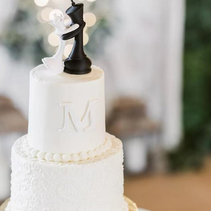 Chess King and Queen in Love