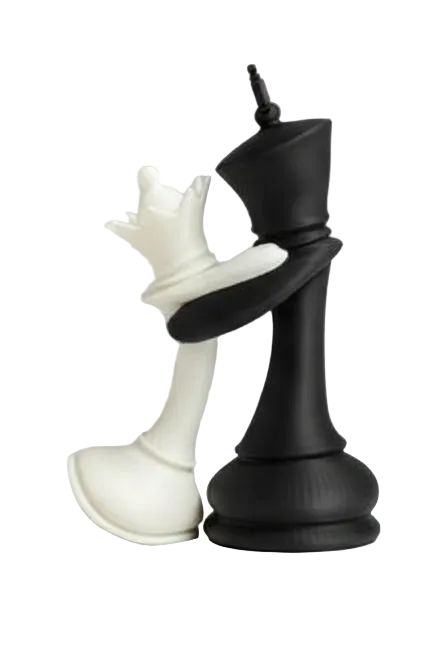 Jumbo Chess King and Queen