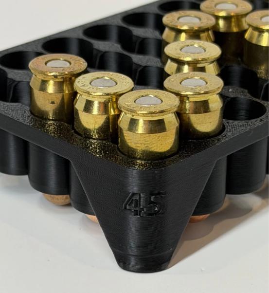 45 ACP Ammo Storage Box | 3D Printed Range Case | BoxLoc Organizer