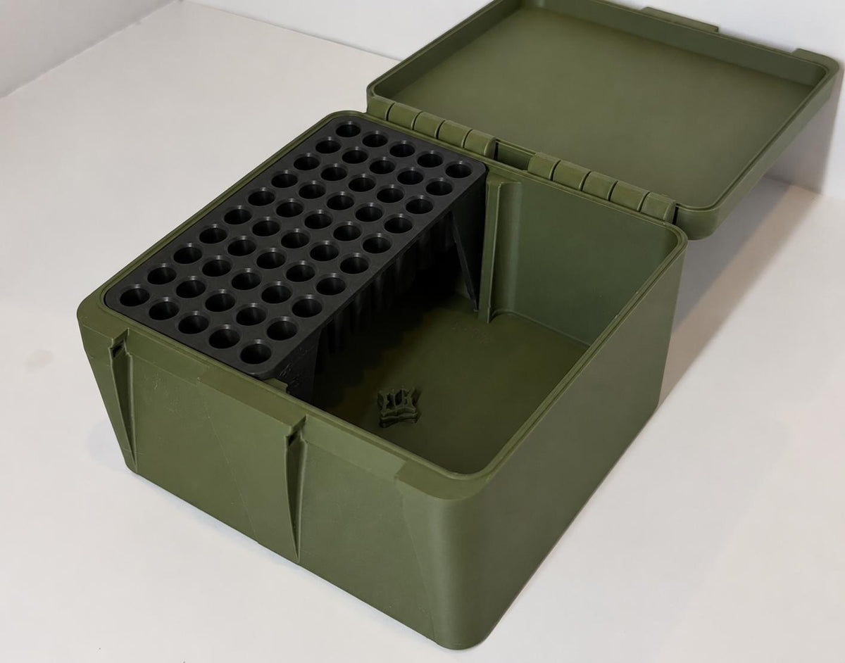 7.62x39 Ammo Storage Box | 100 Round Organizer