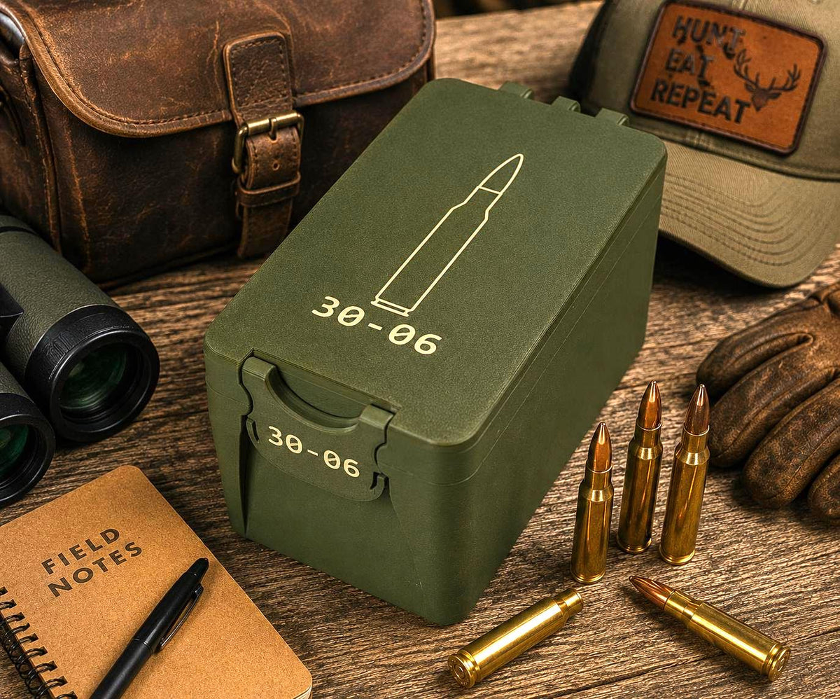 30-06 Springfield Ammo Storage Box | 50 Round Organizer