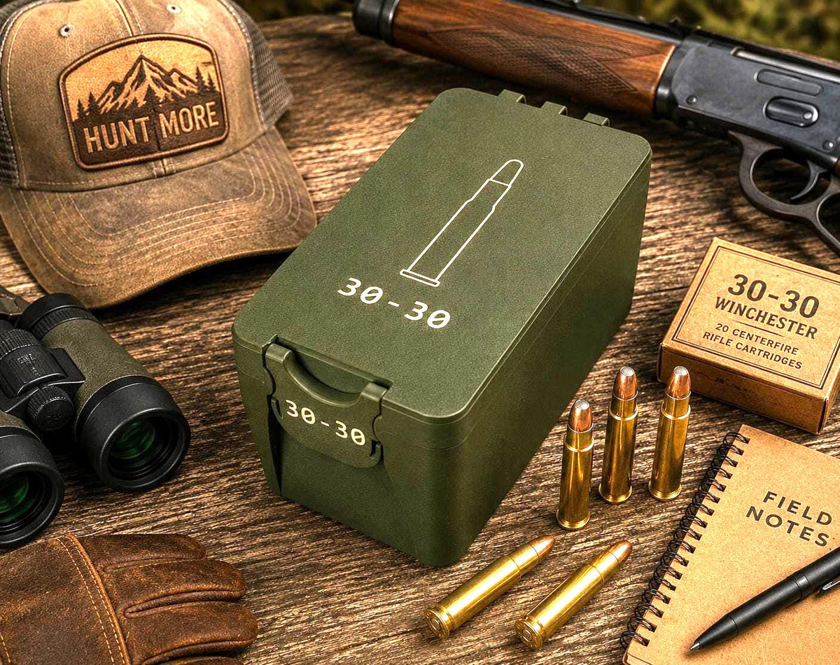 30-30 Winchester Ammo Storage Box | 50 Round Rifle Ammo Organizer