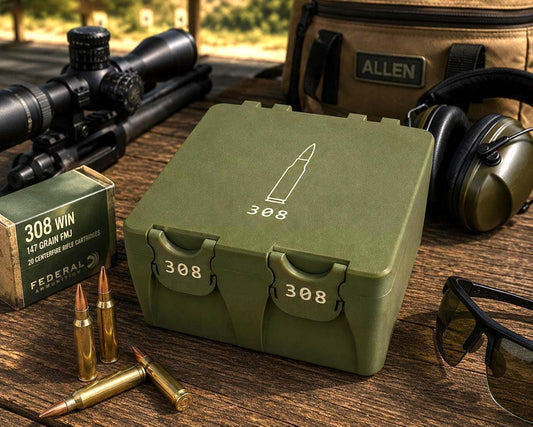 308 Ammo Box | Holds 100 Rounds | Premium 3D Printed Ammunition Storage Case