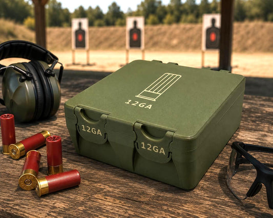 12 Gauge Ammo Box | 30 Round Shotgun Shell Organizer
