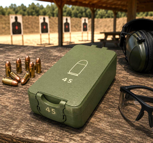 45 ACP Ammo Storage Box | 3D Printed Range Case | BoxLoc Organizer