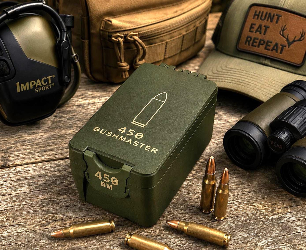 450 Bushmaster Ammo Storage Box | 40 Round Organizer