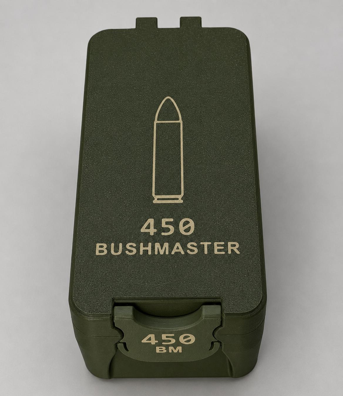 450 Bushmaster Ammo Storage Box | 40 Round Organizer