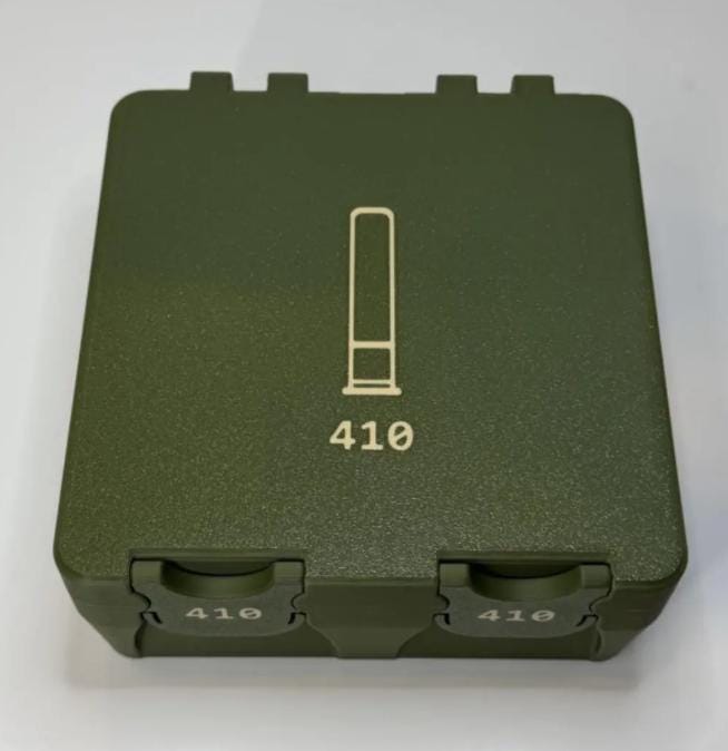 410 Shell Storage Box | 3D Printed Ammo Case | Range Organizer