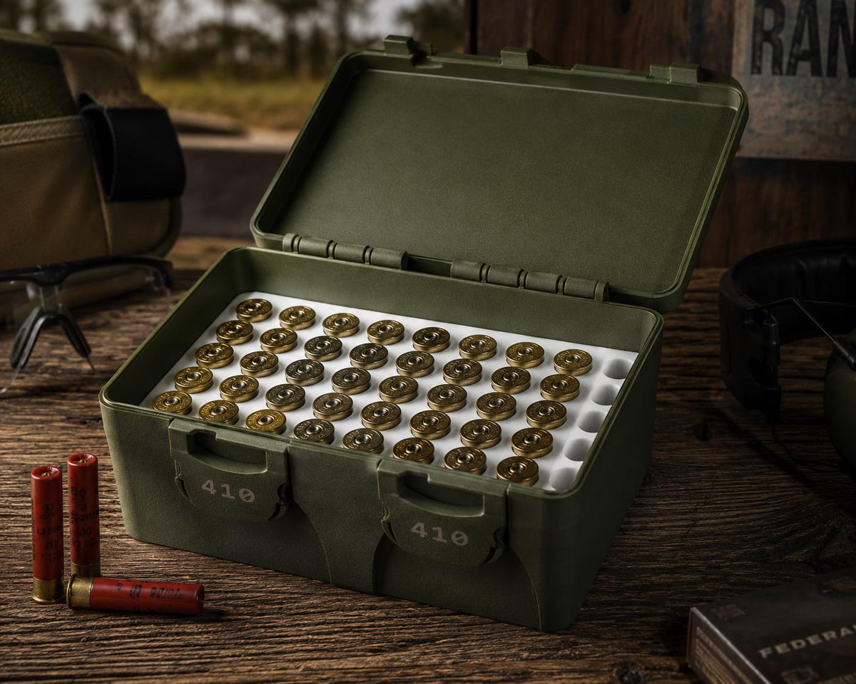 410 Shell Storage Box | 3D Printed Ammo Case | Range Organizer