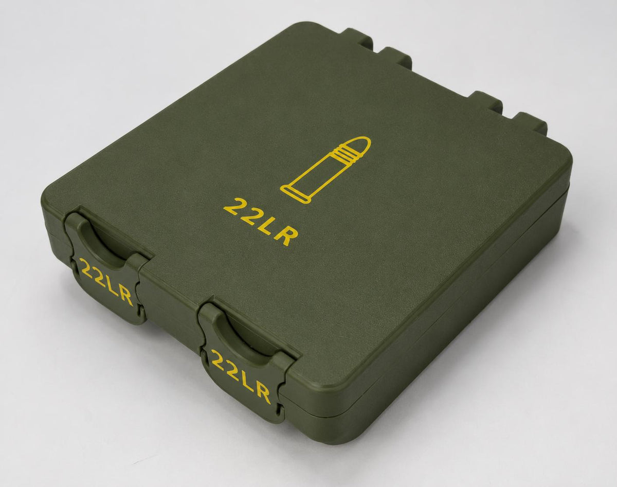 22 LR Ammo Storage Box | 300 Round Organizer | 3D Printed Range Case