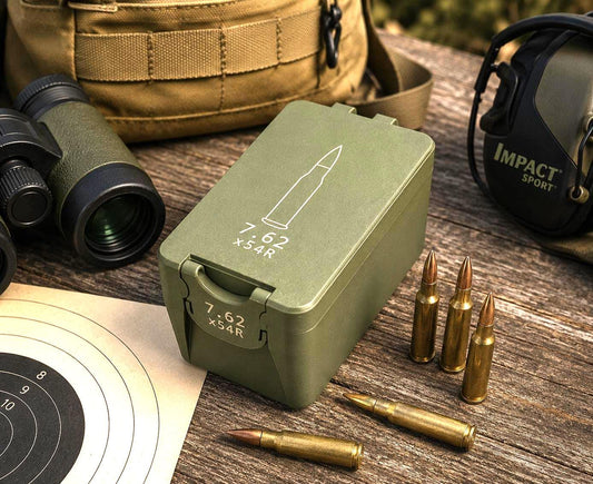 7.62x54R Ammo Storage Box | 36 Round Organizer