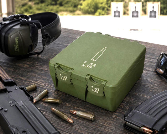 7.62x39 Ammo Storage Box | 100 Round Organizer