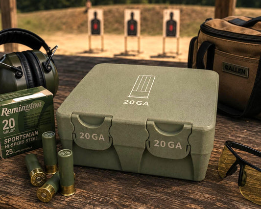 20 Gauge Ammo Box | 30 Round Shotgun Shell Organizer